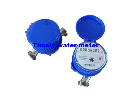Mechanism for single jet dry type meter